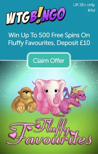 500 free spins fluffy favourites.